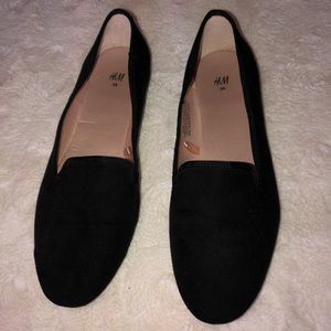 Black H&M loafers